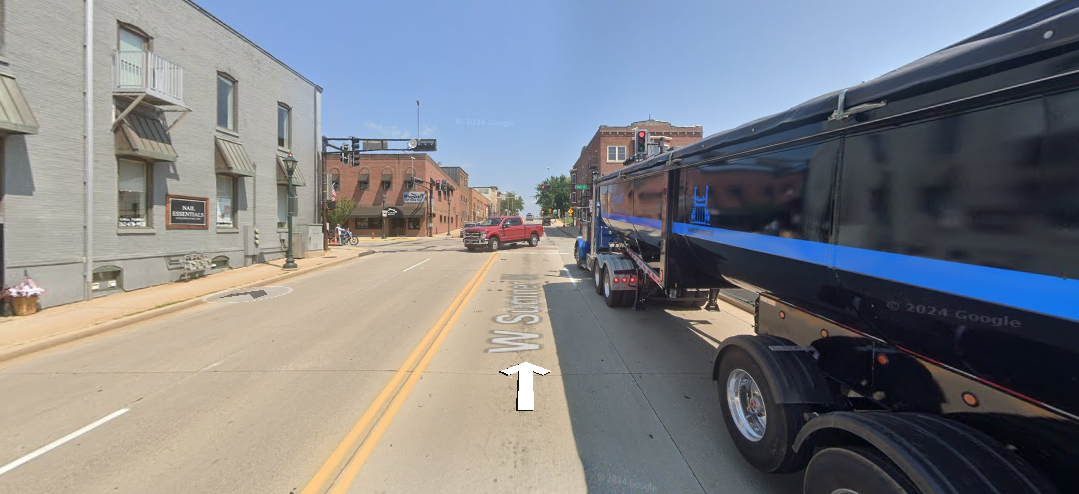 Head east on WI-60 Trunk/W Sumner St toward S Main St