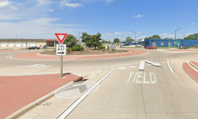 At the traffic circle, take the third exit onto S Pioneer Rd