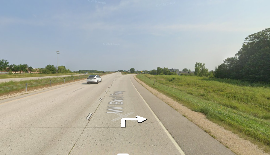 Take exit 68 to merge onto W Paradise Dr