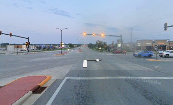 Turn right onto N Pioneer Rd