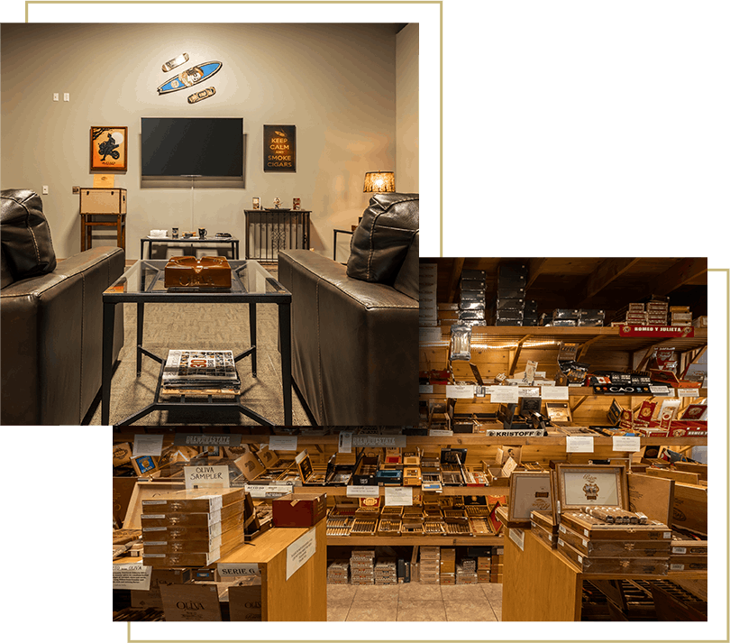 Walk-In Humidor & Smoke Lounge